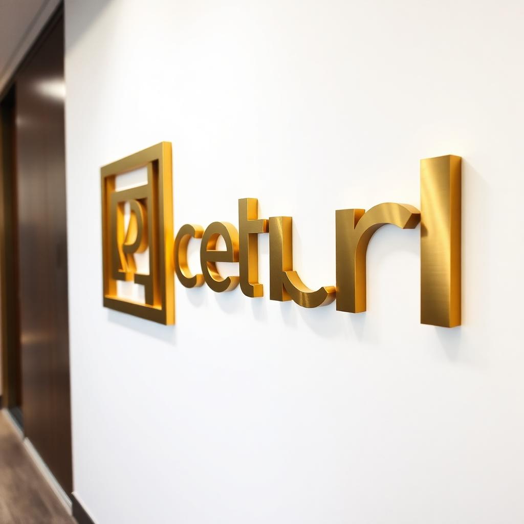 Custom Wall Logo Sign